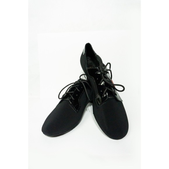 NEW Aida Men's Standard Smooth Shoes ballroom dancing size 28 black laced 11US - Picture 8 of 10